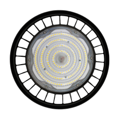 CAMPÂNULA LED UFO PRETO PHILIPS 5 ANOS 200W 6400K