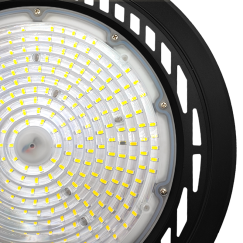 CAMPÂNULA LED UFO PRETO PHILIPS 3 ANOS 200W 6400K