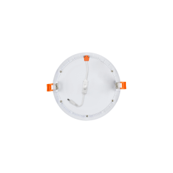 PAINEL LED EMBUTIR 6W REDONDO BRANCO 3CCT