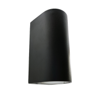 APLIQUE TUNEL PRETO 2XGU10