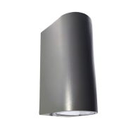 APLIQUE TUNEL CINZA 2XGU10