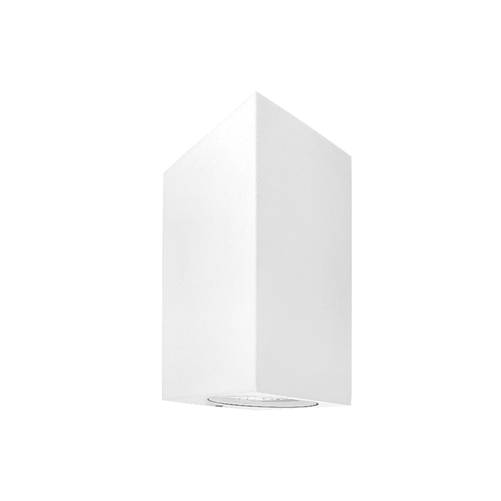 APLIQUE QUADRADO BRANCO 2XGU10