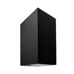 APLIQUE QUADRADO PRETO 2XGU10