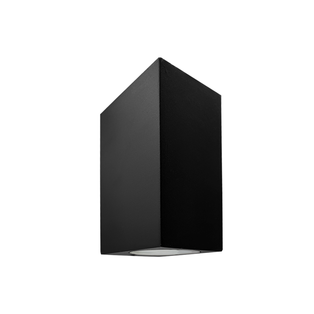 APLIQUE QUADRADO PRETO 2XGU10