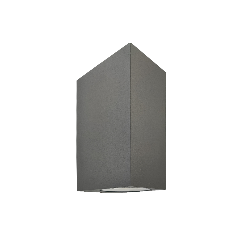 APLIQUE QUADRADO CINZENTO 2XGU10