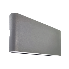 APLIQUE 6W + 6W CINZENTO 3000K