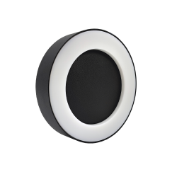 APLIQUE REDONDO PRETO 15W 4200K