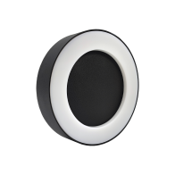 APLIQUE REDONDO PRETO 15W 4200K