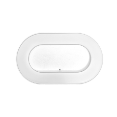 APLIQUE OVAL BRANCO 12W 4200K