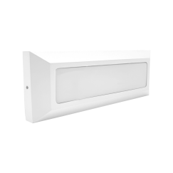 APLIQUE RETANGULAR BRANCO 10W 3000K