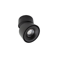 APLIQUE LED ROTATIVO 12W PRETO 4200K