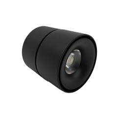 APLIQUE LED ROTATIVO 12W PRETO 4200K