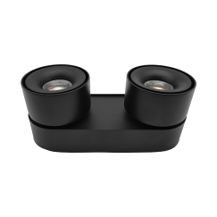 APLIQUE LED ROTATIVO 24W PRETO 4200K