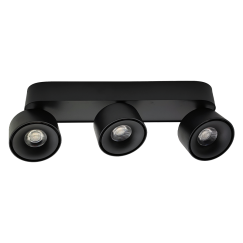 APLIQUE LED ROTATIVO 36W PRETO 4200K