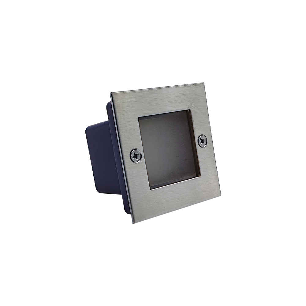 PROJETOR DE MURO QUADRADO 3W 3000K