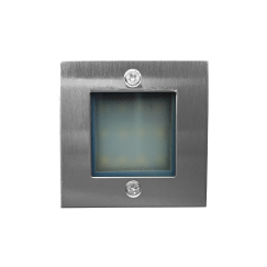 PROJETOR DE MURO QUADRADO 3W 3000K