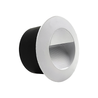 PROJETOR DE MURO REDONDO BRANCO 3W 4200K