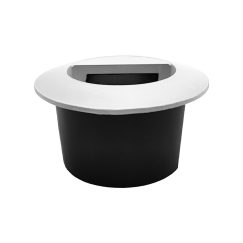 PROJETOR DE MURO REDONDO BRANCO 3W 4200K