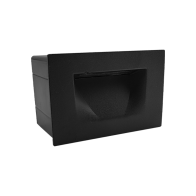 PROJETOR DE MURO RETANGULAR PRETO 3W 4200K