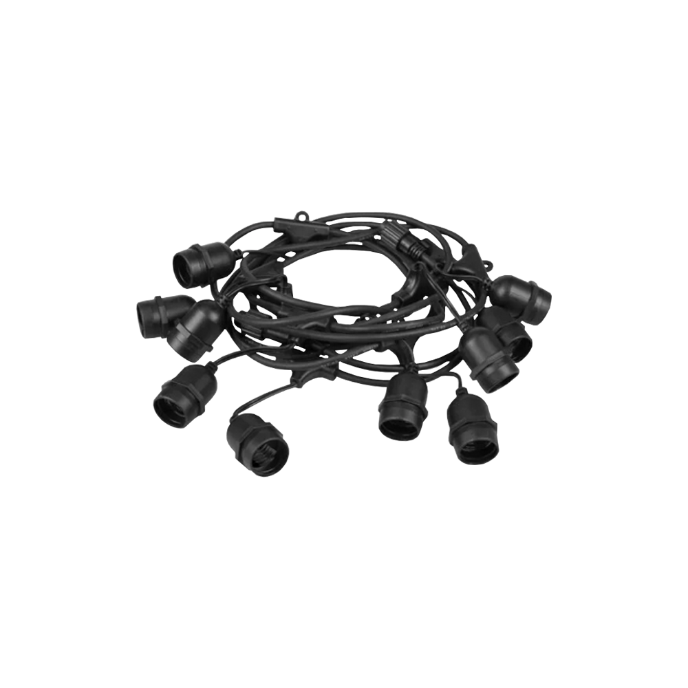 GRINALDA PARA LÂMPADA E27 15M ( 15 X E27 )