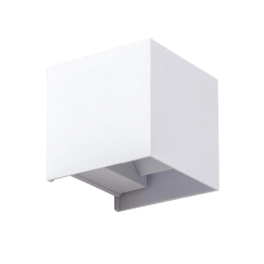APLIQUE LED CUBO BRANCO 10W 3000K