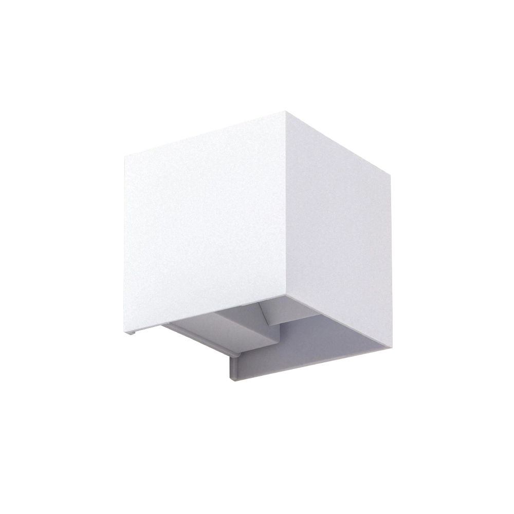 APLIQUE LED CUBO BRANCO 10W 3000K