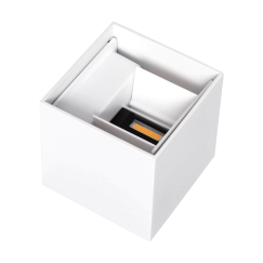 APLIQUE LED CUBO BRANCO 10W 4200K