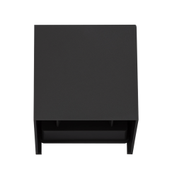 APLIQUE LED CUBO PRETO 10W 4200K