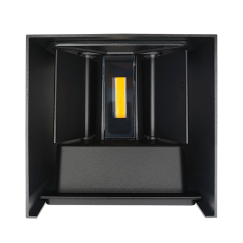 APLIQUE LED CUBO PRETO 10W 4200K