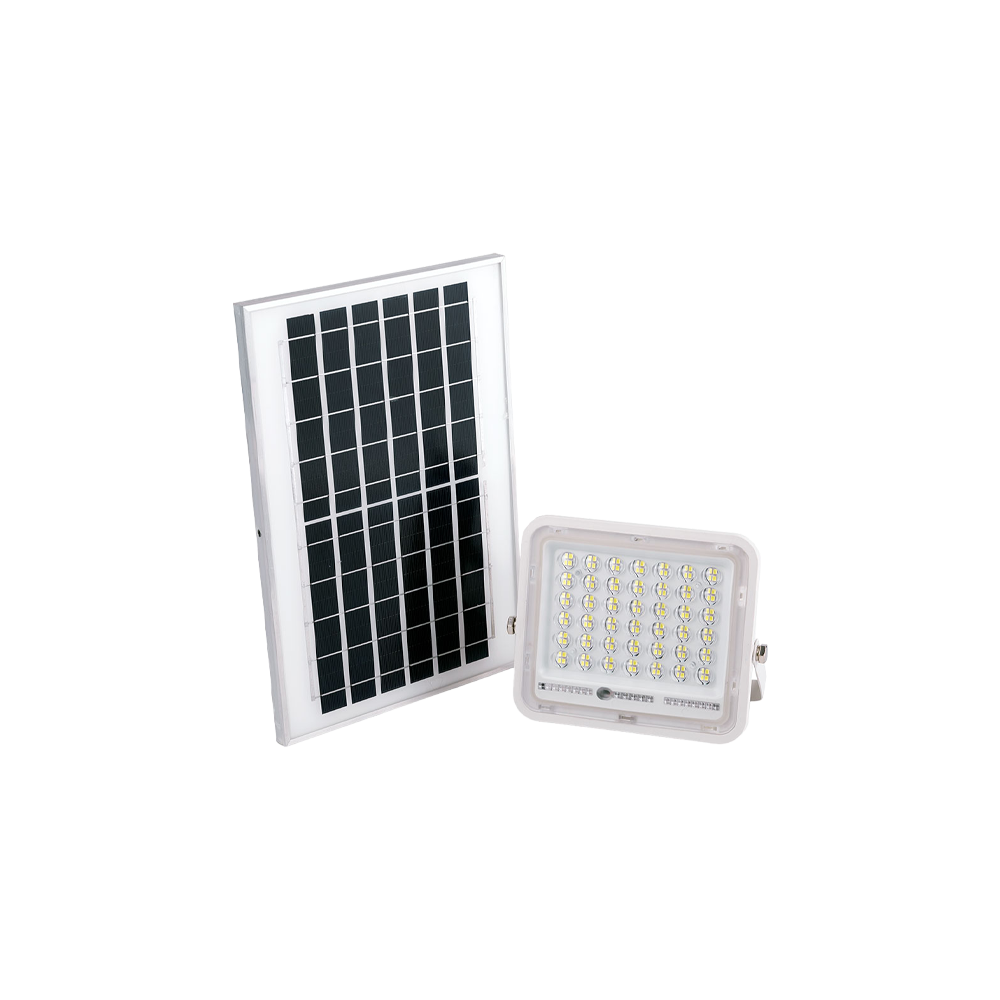 PROJETOR LED SOLAR PVC 60W 6400K